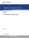 SPT-LXYTOTSLUMD Installation and Configuration Manual