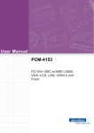 User Manual PCM-4153
