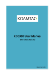 KDC300 User Manual