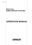 NE2A Series Safety Network Controller Operation Manual