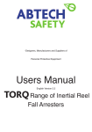Users Manual - Professional Safety Services (UK) Limited