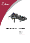 user manual ovoset