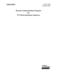 [MI 611-226] Remote Communications Program for 875