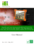 UPC-V315-QM77 Panel PC