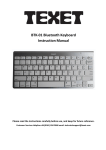 Bluetooth Keyboard User`s Manual