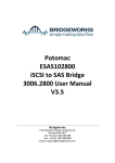to Potomac ESAS102800 User Manual