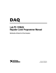 DAQ Lab-PC-1200/AI Register-Level Programmer Manual
