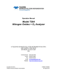 T204 Nitrogen Oxides + 03 Analyzer