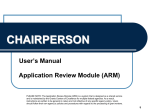 Grants Application Management and Evaluation