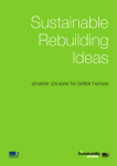 Sustainable Rebuilding Ideas