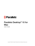 Parallels Desktop® 10 for Mac