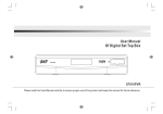 User Manual - Dish TV Technologies