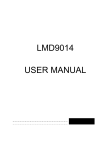 LMD9014 USER MANUAL