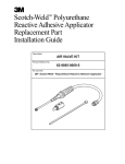 3M Scotch-Weld PUR Appl Installation Guide