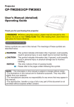 User`s Manual Operating Guide (PDF format, 12.74 MBytes)
