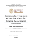 Design and development of a mobile editor for location
