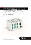 MU-Thermocouple1 CAN - User Manual - PEAK