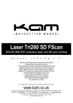 Laser Tri260 SD FScan