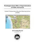 GIS Application User Manual - Office of Superintendent of Public