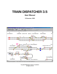 TRAIN DISPATCHER 3.5 - Train Dispatcher Simulation
