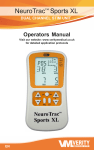 View and/or the NeuroTrac Sports XL User Manual