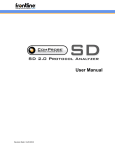 ComProbe SD/SDIO User Manual