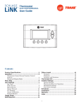 Thermostat User Guide