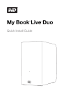 My Book Live Duo Quick Install Guide