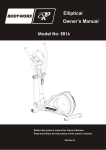 BodyworX E816 Elliptical Trainer