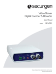 Video Server Digital Encoder & Decoder - Surveillance