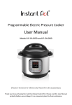 Instant Pot IP-DUO User Manual English