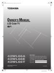 42WL66A User Manual