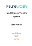 Hand Hygiene Training System User Manual