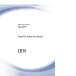 IBM Tealeaf CX Mobile: Tealeaf CX Mobile User Manual