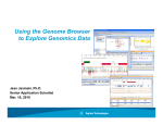 Using the Genome Browser to Explore Genomics Data