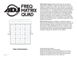 FREQ Matrix Quad