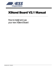 XStend Board V2.1 Manual