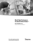 MaxQ High Performance Incubated Orbital Shaker