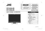JVC DT-V24L3D Manual English