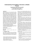 Understanding Human-Battery Interaction on