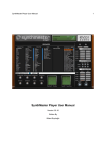SynthMaster Player User Manual