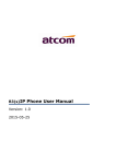 R3(s)IP Phone User Manual