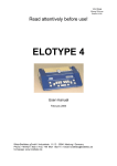 Elotype 4E - Blista Brailletec • Marburg