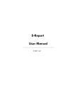 E-Report User Manual - LMP