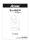 AE-710BEAM User Manual