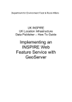 Implementing an INSPIRE Web Feature Service with