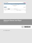 DCN multimedia Webcast Planner and Player