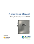 BMS-100 User Manual