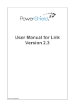 User Manual for Link Version 2.3