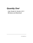 Quantity One® - Bio-Rad